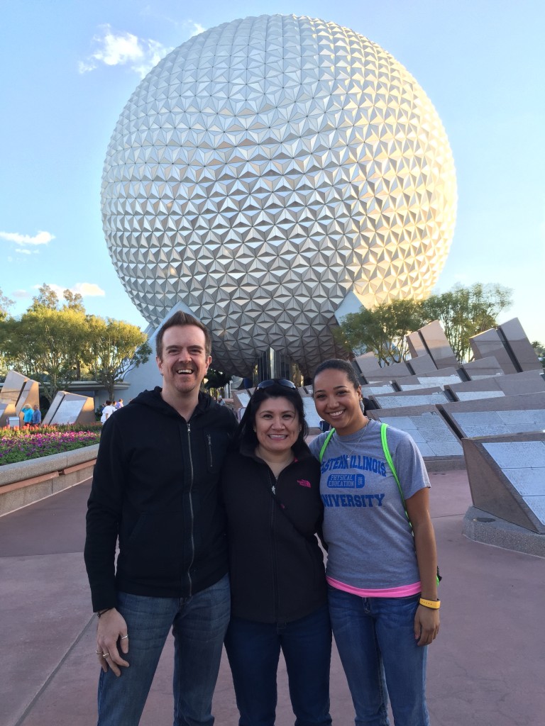 Maggie, Jackie and I Epcot