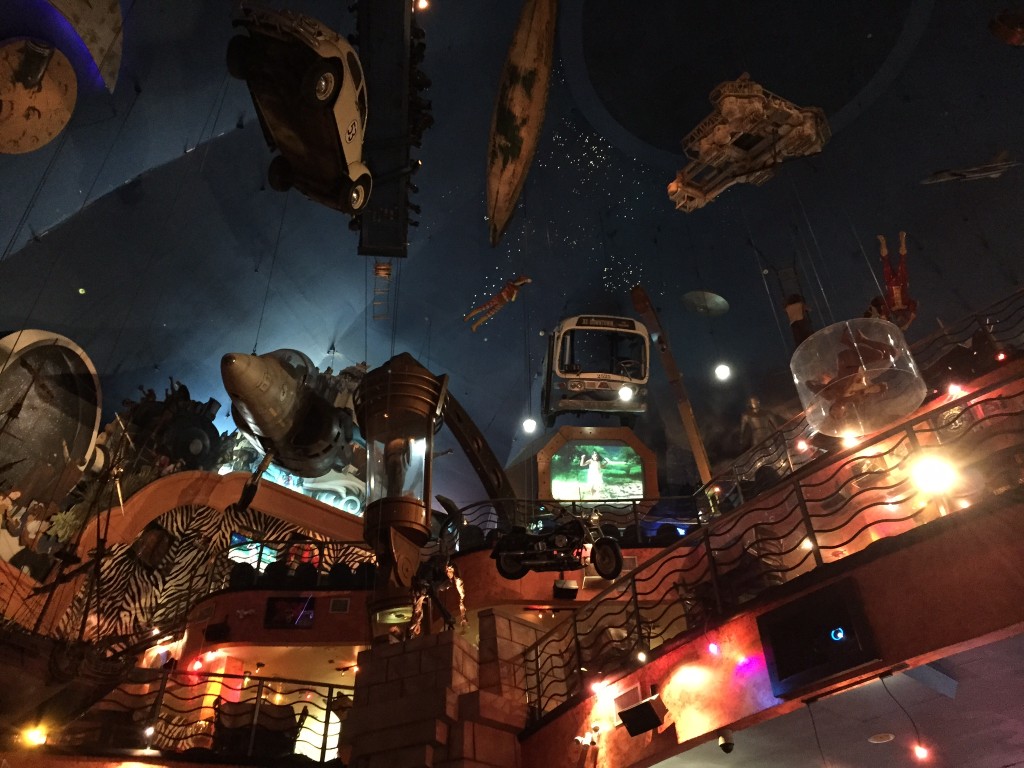 Planet Hollywood Ceiling