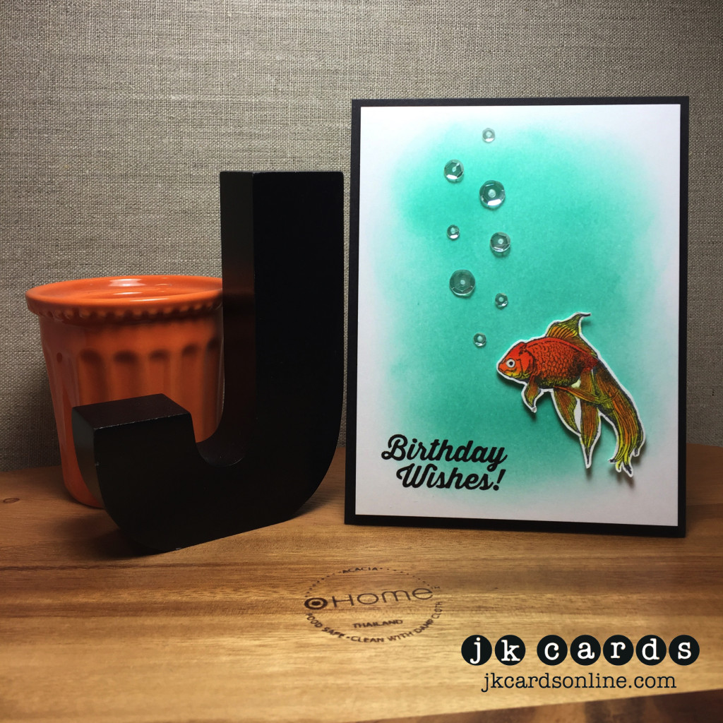 Goldfish Bubbles Birthday-WM