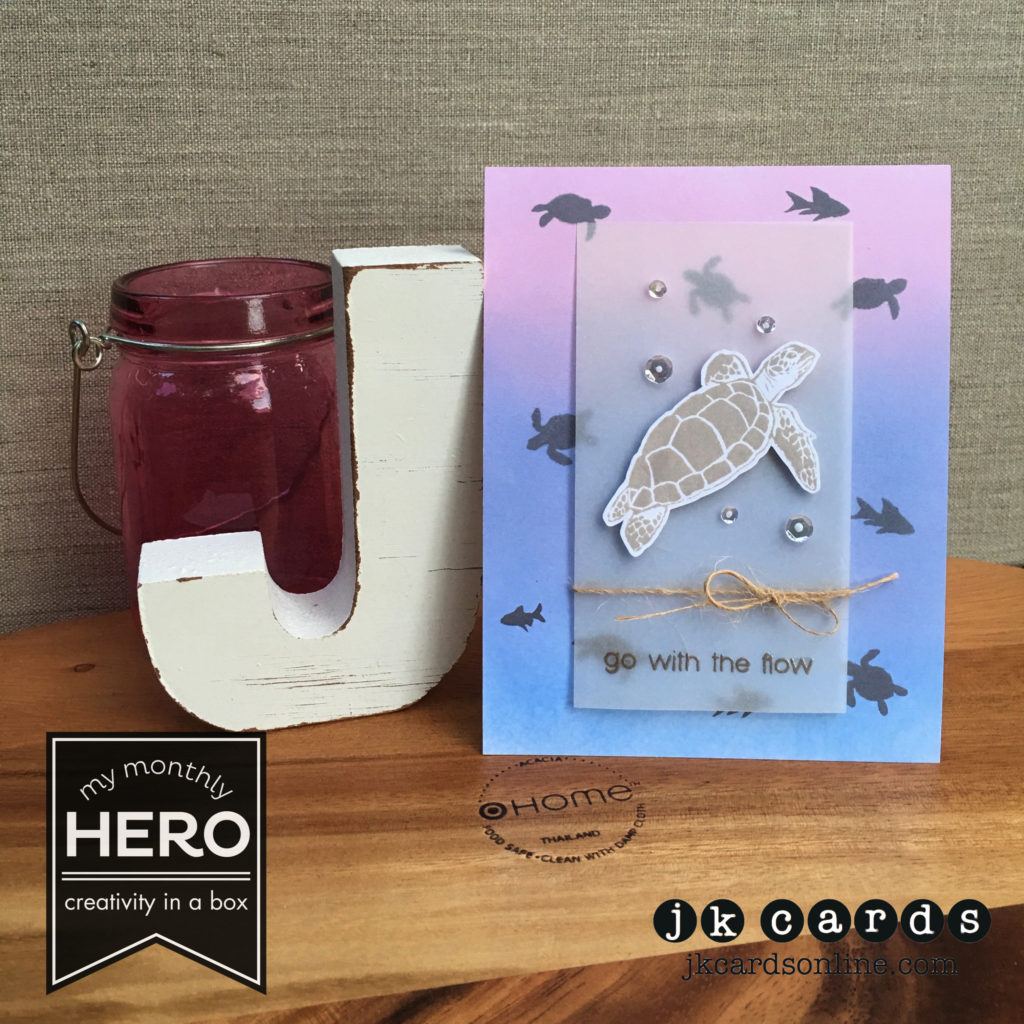 Hero Arts Monthly Kit - Paper Players 301-WM